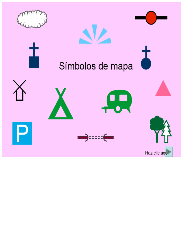 Símbolos y leyendas en mapas | PDF