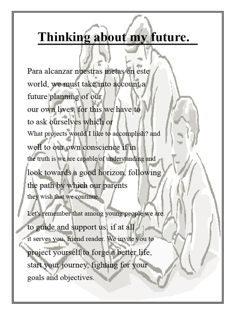 Future Planning for Personal Goals | PDF