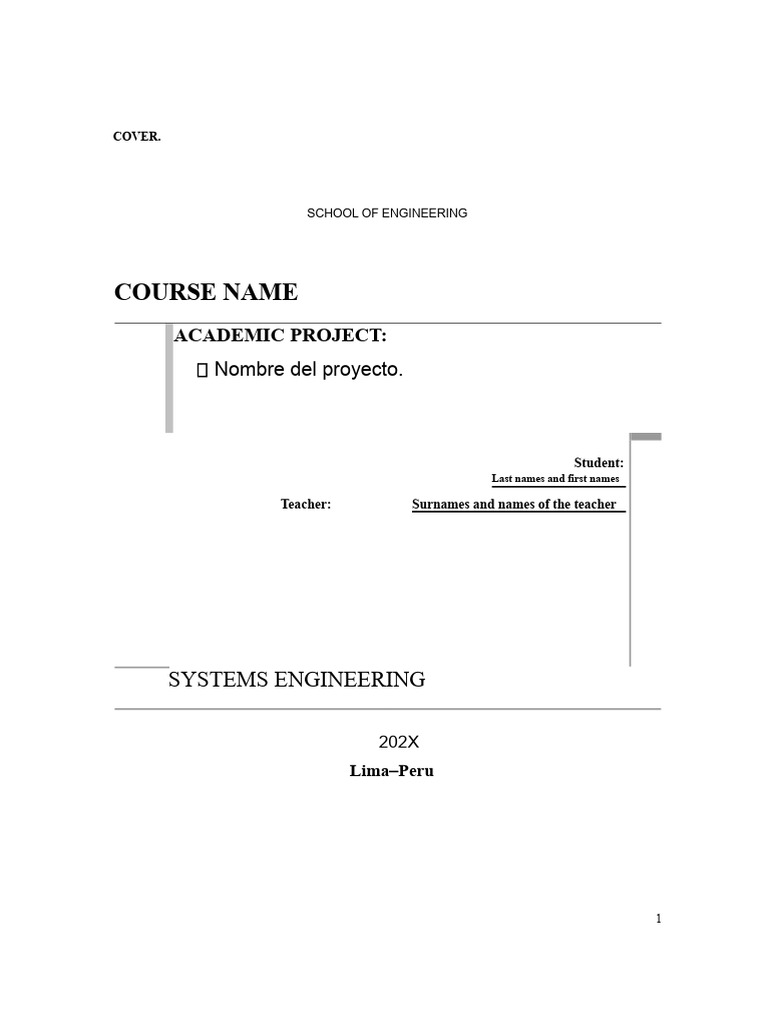 Academic Project Report Structure Guide | PDF | Methodology