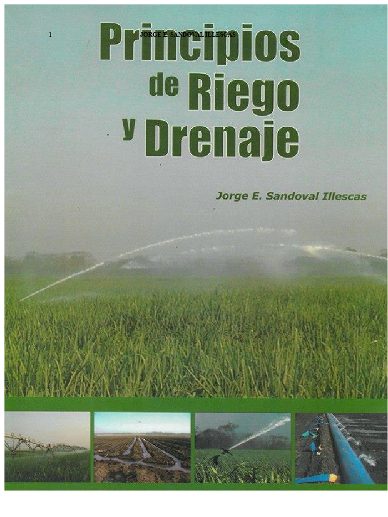 Principles of Irrigation and Drainage | PDF | Irrigation | Agriculture