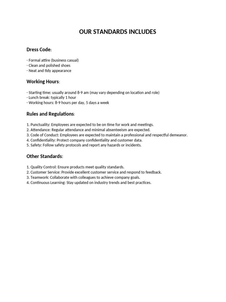 Standards | PDF