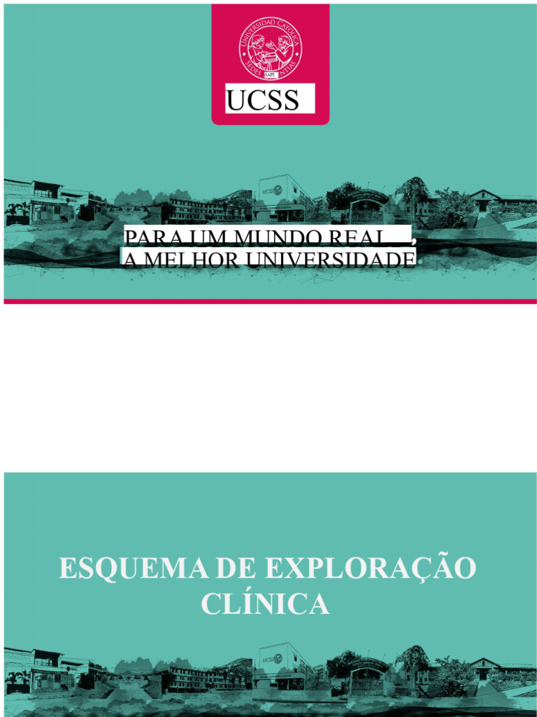Esquema de Exploração Clínica em Psicologia | PDF | Psicologia | Remédio