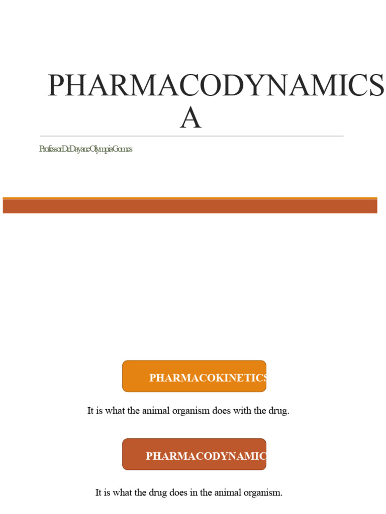 Understanding Pharmacodynamics in Drugs | PDF | Pharmacology ...