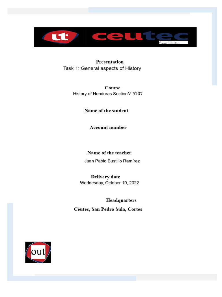 History Overview of Honduras | PDF | Methodology | Historiography
