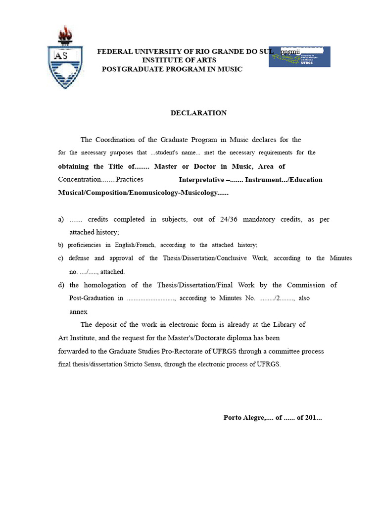 Course Completion Declaration Model Awaiting Diploma Issuance 2 | PDF