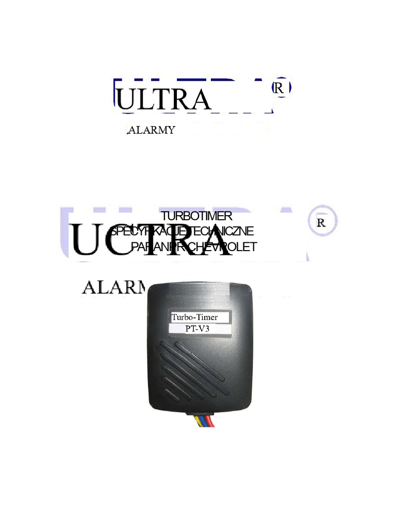 Turbo Timer 080609 | PDF