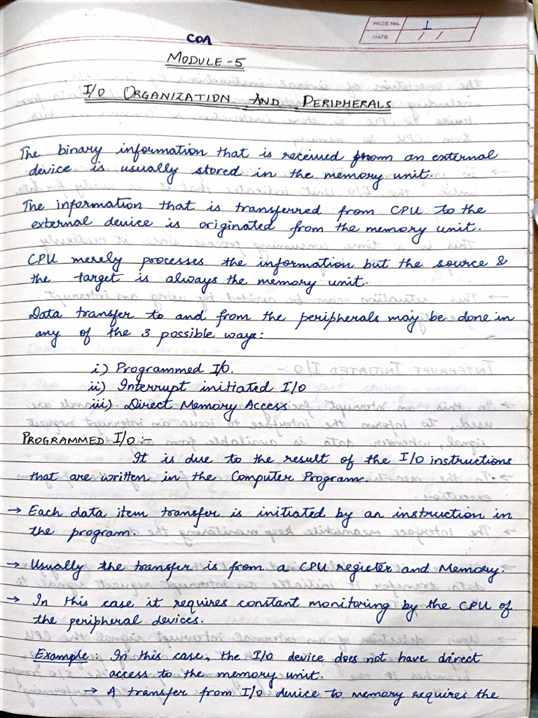 COA Module 5-2025 | PDF
