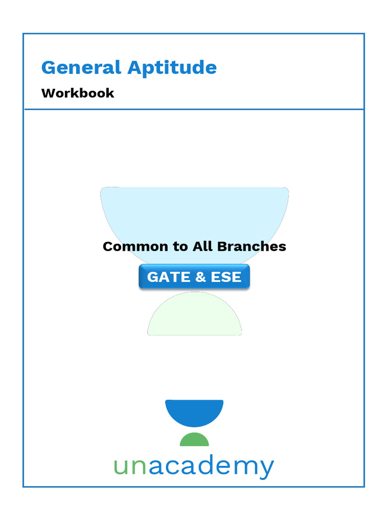1. Workbook General Aptitude | PDF | Numbers | Line (Geometry)