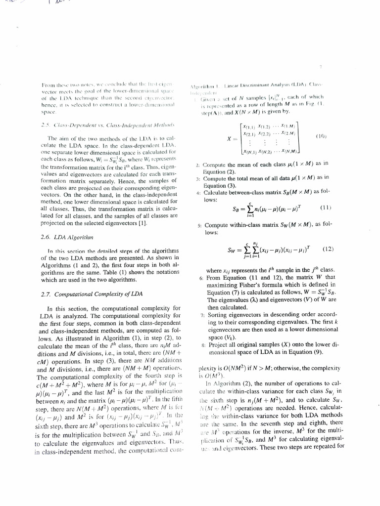 Lda (Ai) | PDF | Eigenvalues And Eigenvectors | Mathematical Analysis