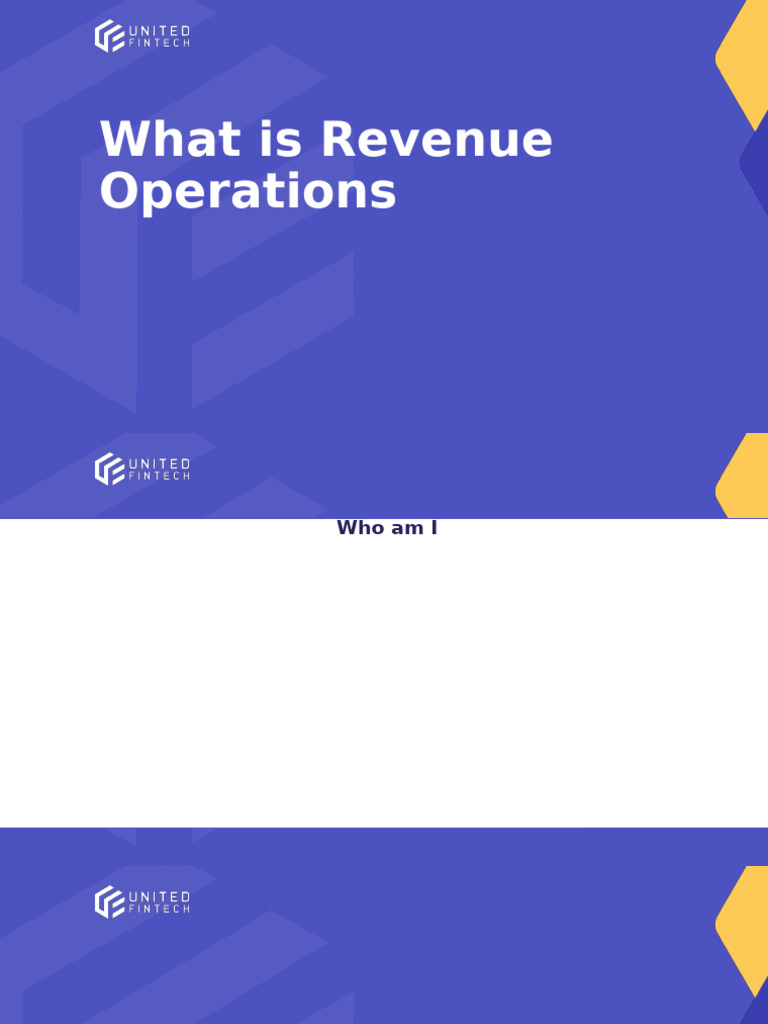Understanding Revenue Operations Benefits | PDF | Marketing | Data ...