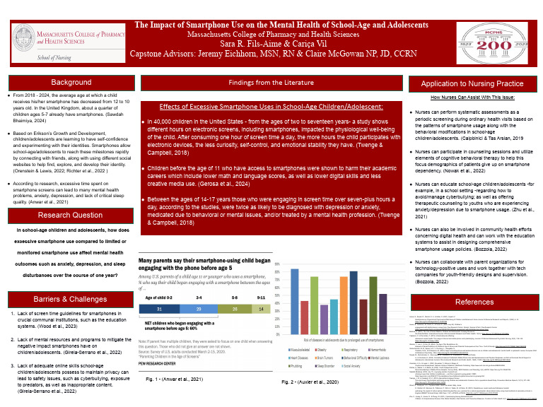 Smartphone Use and Youth Mental Health | PDF | Mental Health | Major ...