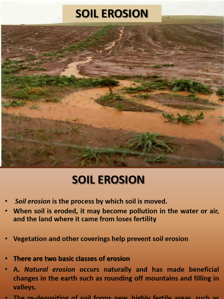 Sosc011 Erosion Final (1) - 042935 | PDF | Erosion | Soil