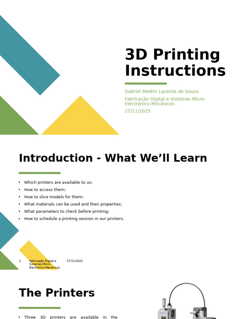 3D Printing Guide for Students | PDF | Computing