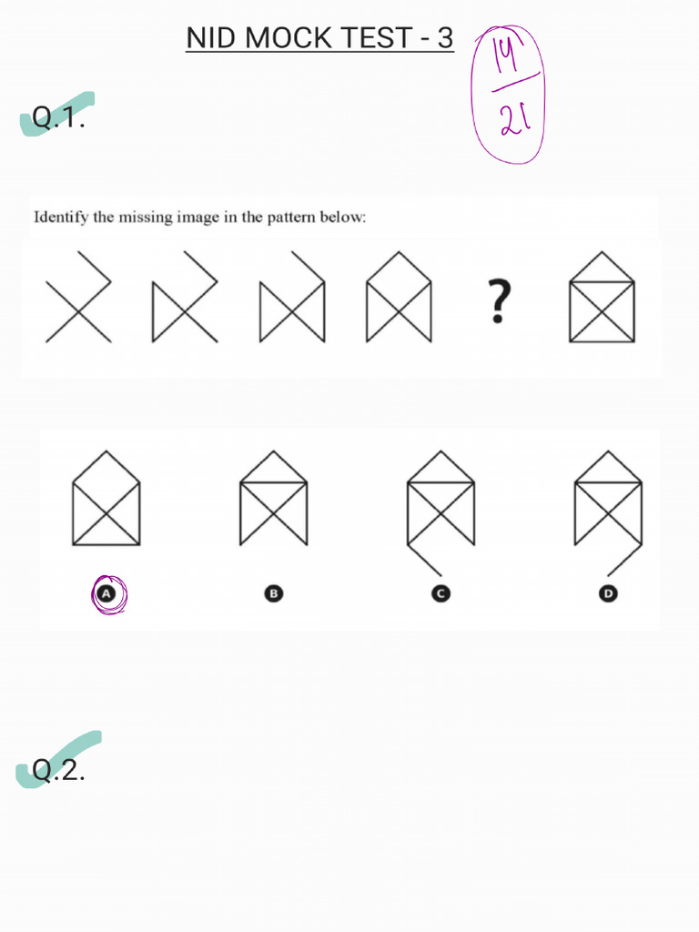 Nid Mock Test - 3 - 240802 - 215841 | PDF