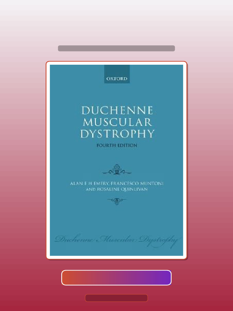 Test Bank of Duchenne Muscular Dystrophy 4th Edition | PDF | Muscular ...
