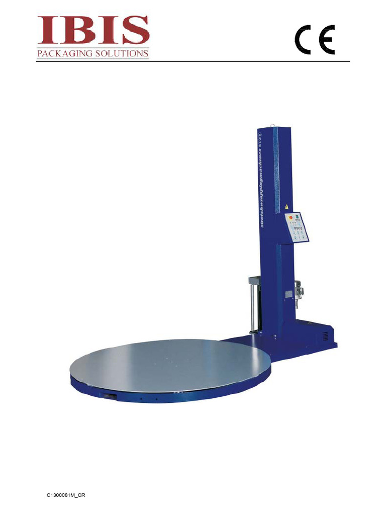 C1300081M_CR Pallet Wrapper | PDF | Production And Manufacturing ...