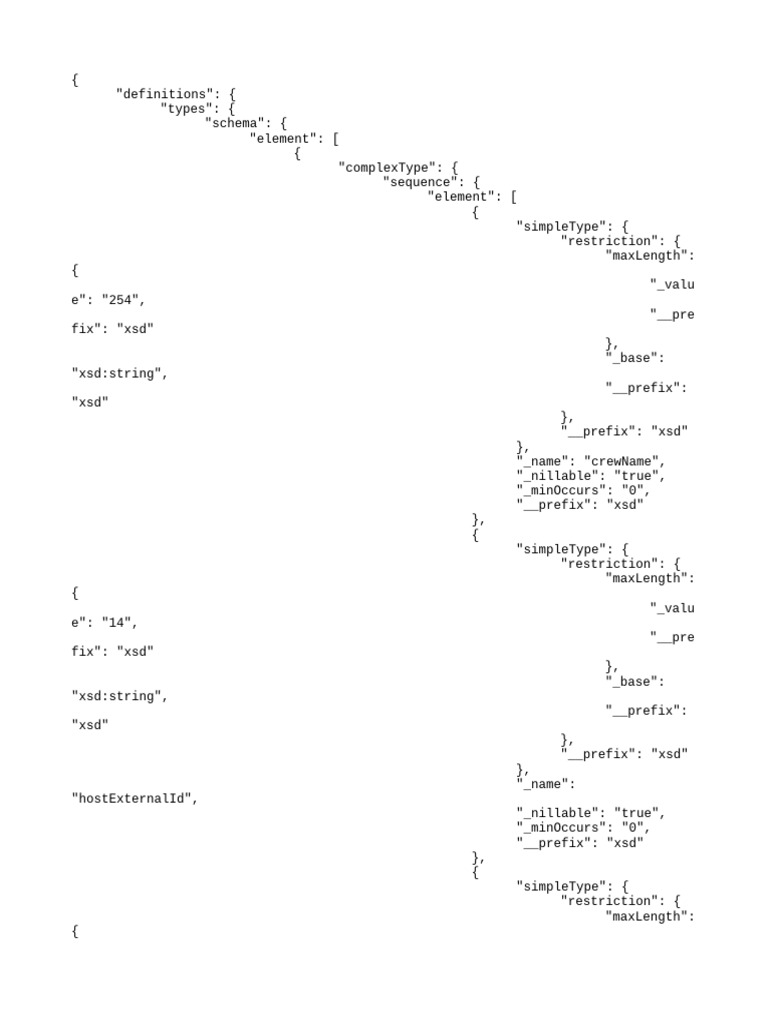 Json | PDF | Data Serialization Formats | Communications Protocols