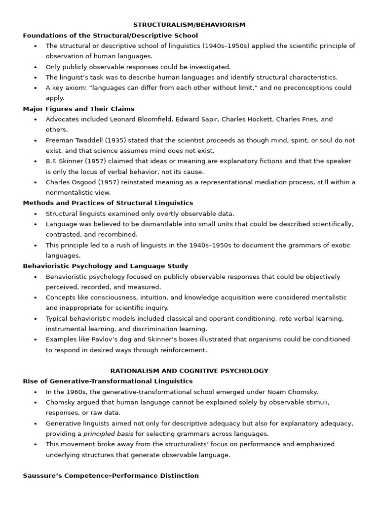 Schools of Though Reviewer | PDF | Constructivism (Philosophy Of ...