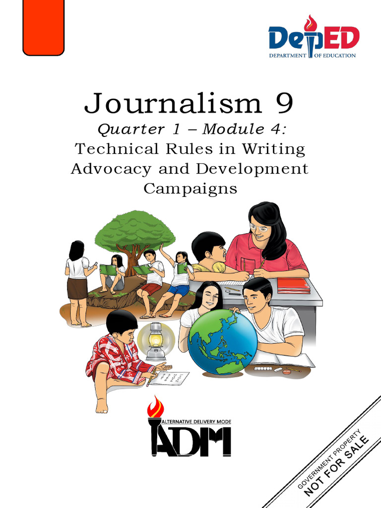 Journalism 9 Quarter1Module4 | PDF | Learning | Teachers