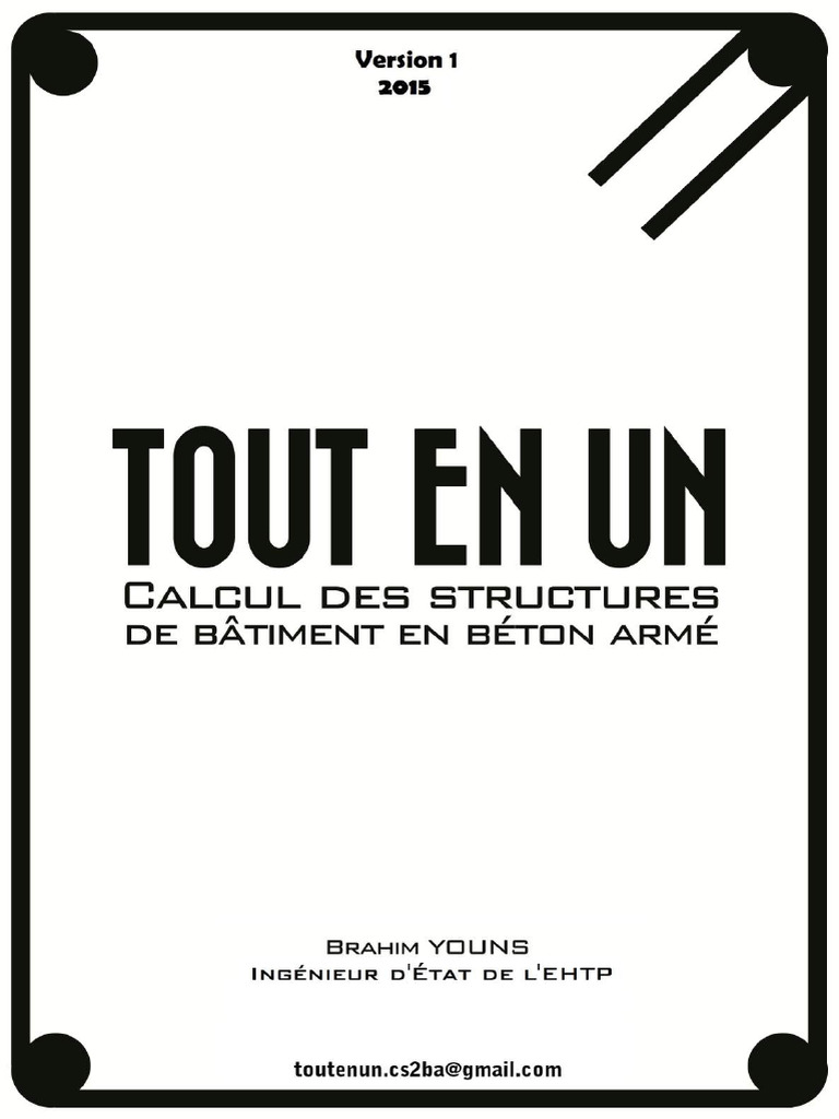 Calcul Des Structures de B Timent en Ba 1764073075 | PDF