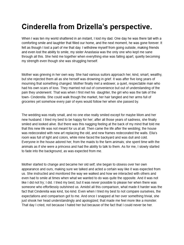 Sec Assignment | PDF | Grief | Cinderella