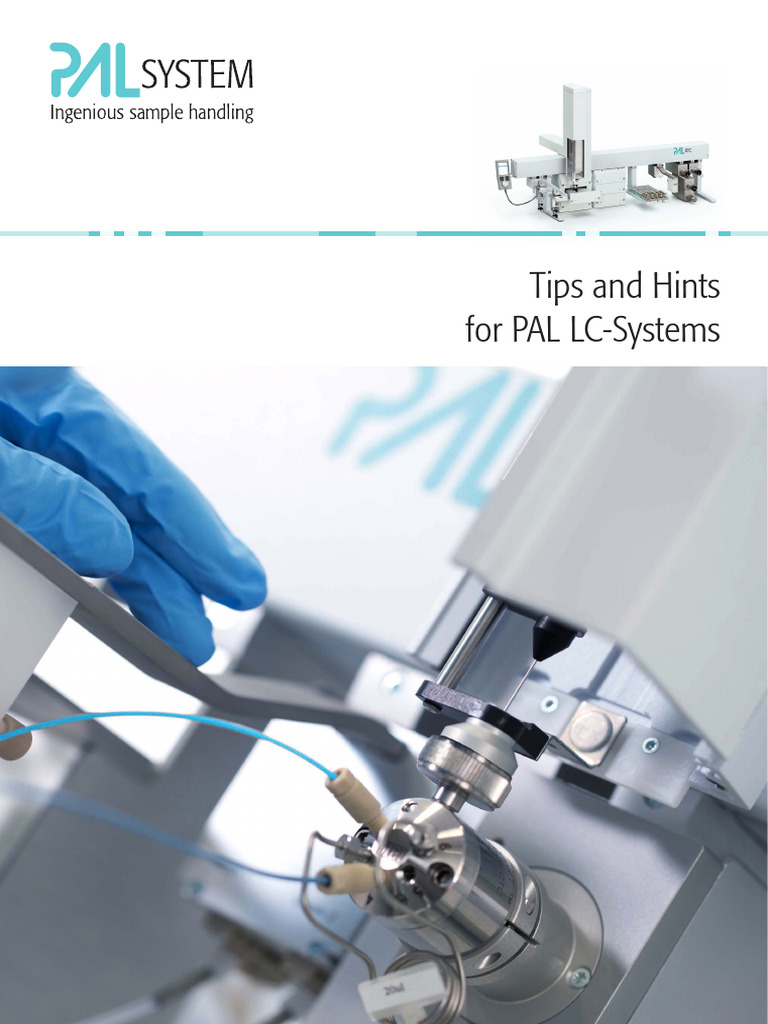 PAL LC-Systems Injection Tips Guide | PDF | High Performance Liquid ...