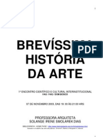 BREVÍSSIMA HISTÓRIA DA ARTE - LIVRO