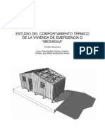 Estudio Del Comportamiento Térmico de La Mediagua PDF