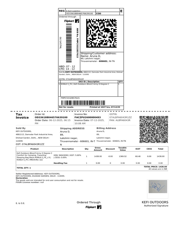 order__1765083438951 | PDF | Sales | Public Finance