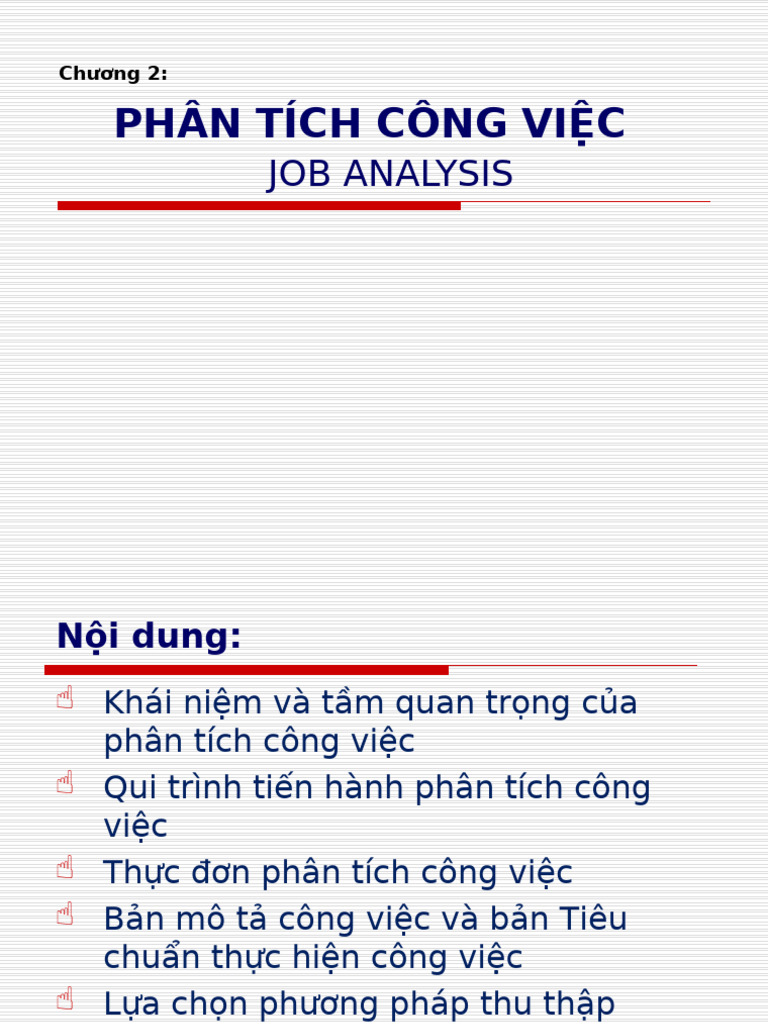 Unit 2 Job Analysis and Design | PDF