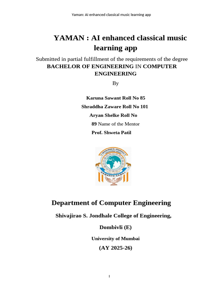 AI-Powered Classical Music Learning App | PDF | Databases | Sql