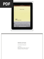 Download iPad Notes for Faculty by MizzouElearning SN96745484 doc pdf