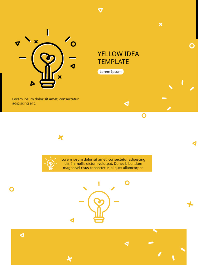Yellow Idea | PDF