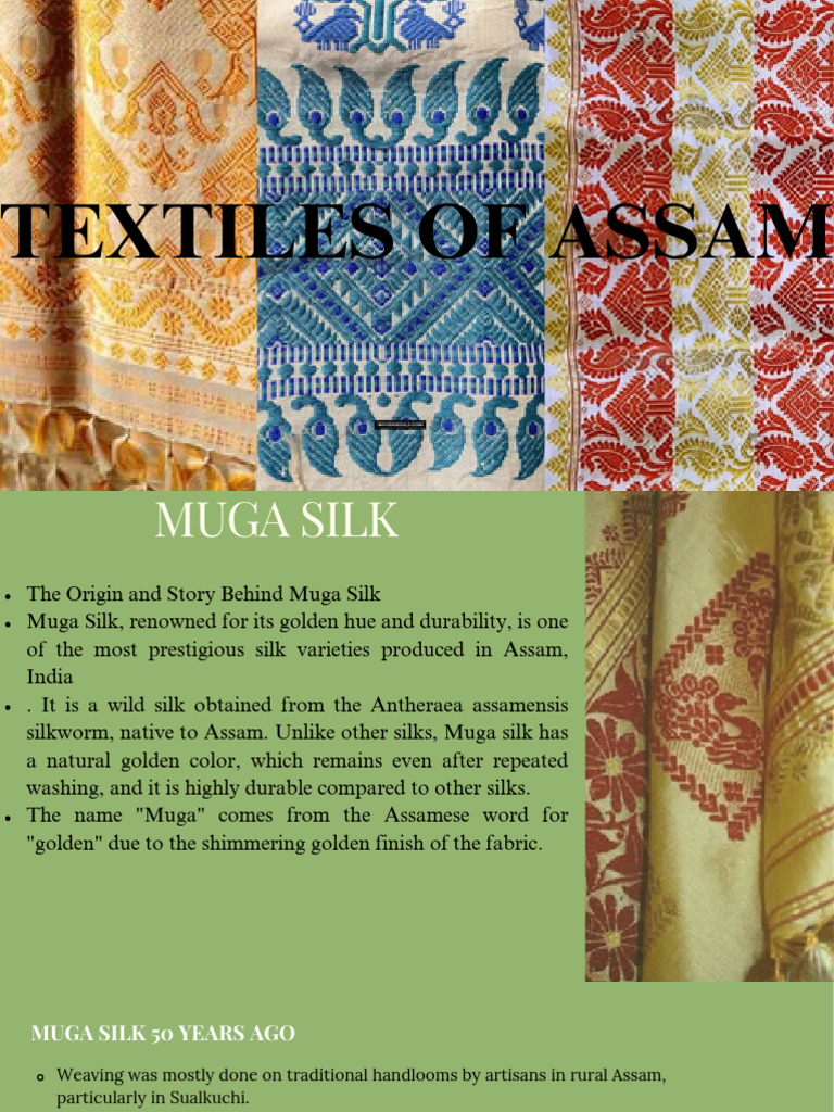 Textiles of Assam | PDF | Silk | Weaving