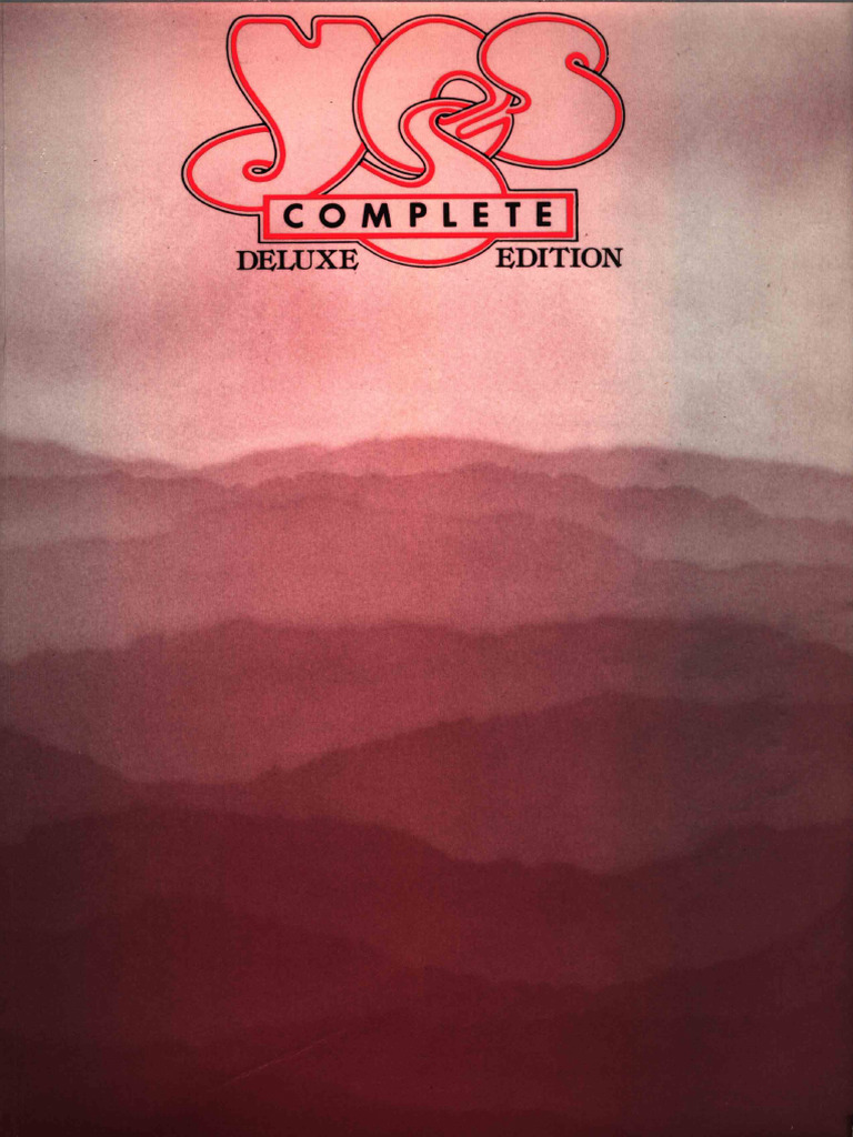 YES Complete Deluxe Edition 楽譜 ソングブック YES - Complete Deluxe Edition | PDF