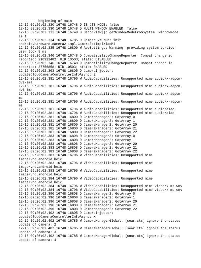 Log Cat 1765857362245 | PDF | Data Compression | Computing