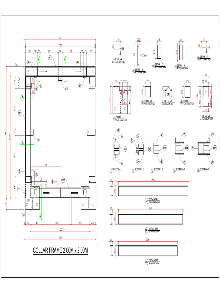 Collar Frame 2x2 | PDF