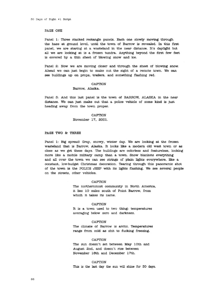 30DoN Script | PDF
