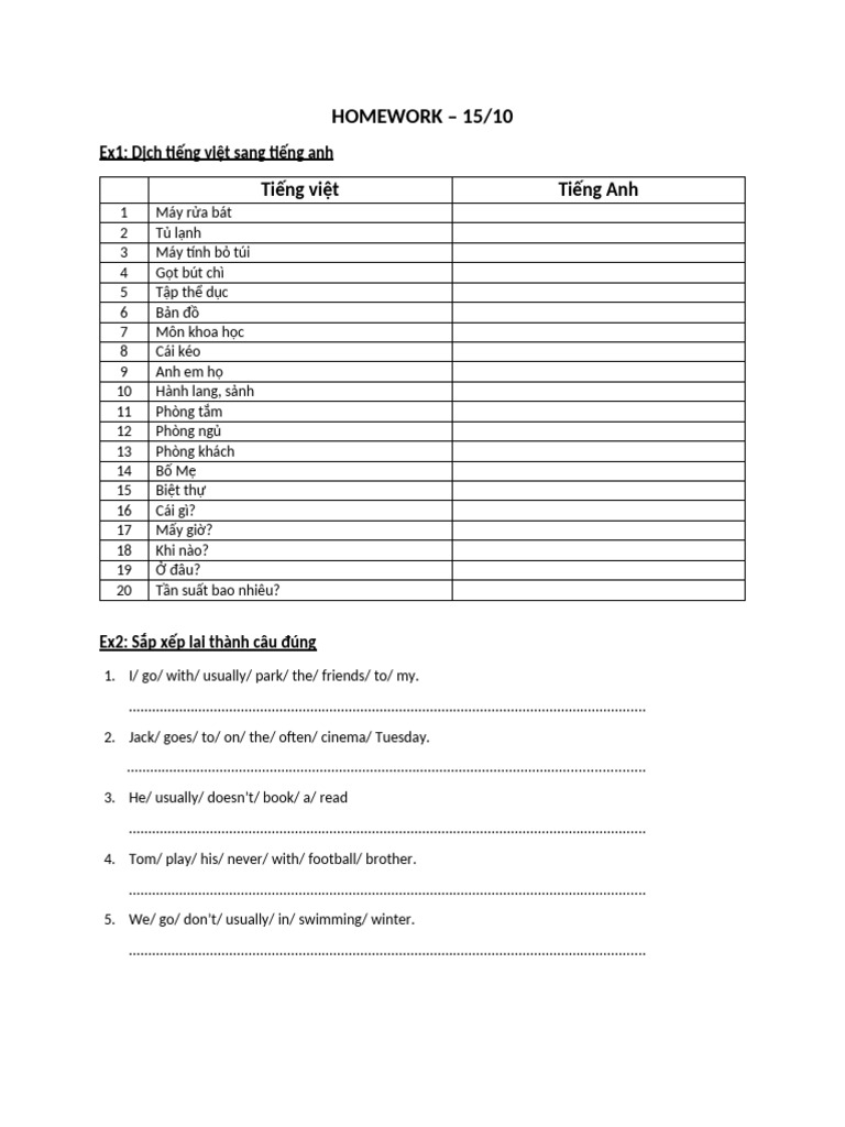 Homework 01 | PDF