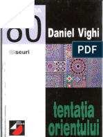Daniel Vighi, Tentatia Orientului, Studii de Imagologie Literara
