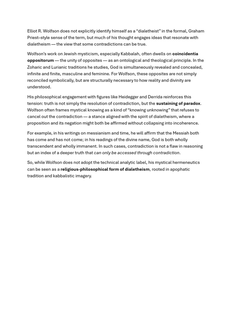 On Dialetheism | PDF