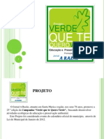 Projeto Verde Comercial Corsan 2012  redação