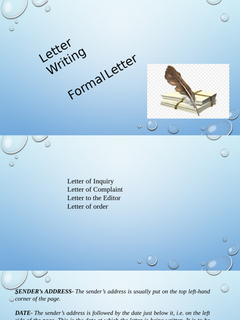 Guide to Writing Formal Letters | PDF | Traffic Collision