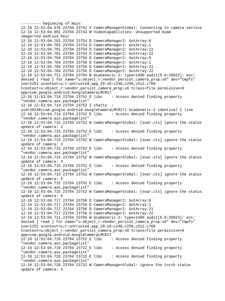 Log Cat 1765878784562 | PDF | System Software | Computing