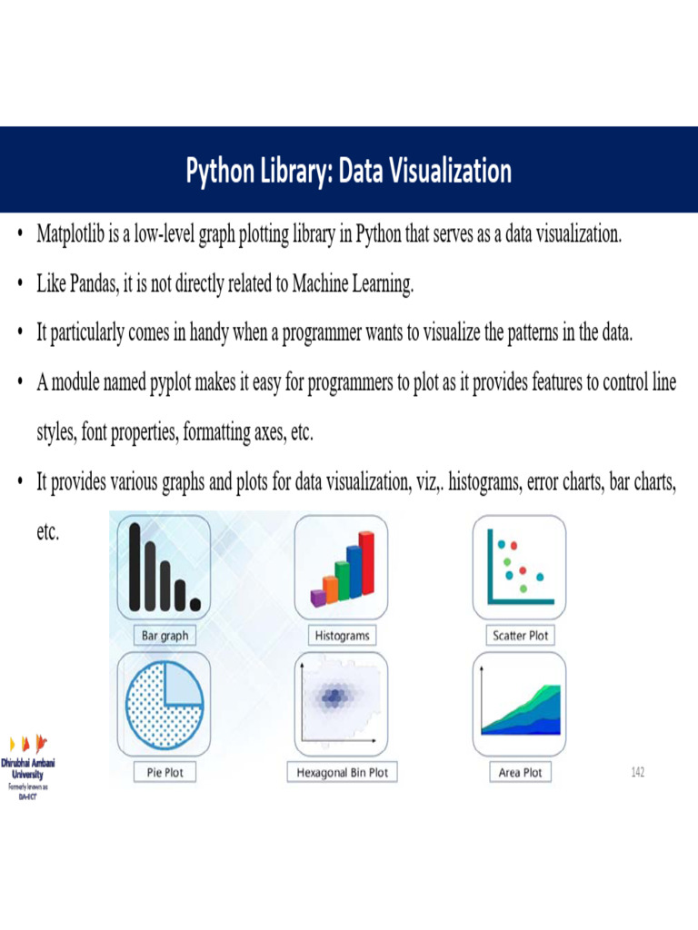 Python Data Visualization with Matplotlib | PDF | Histogram | Computer ...