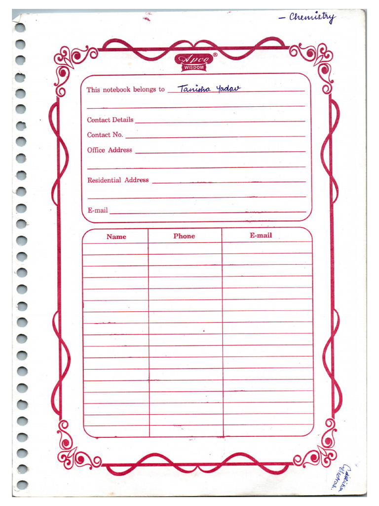 Ajad Sir Class Notes 2025 Phy & Organic | PDF
