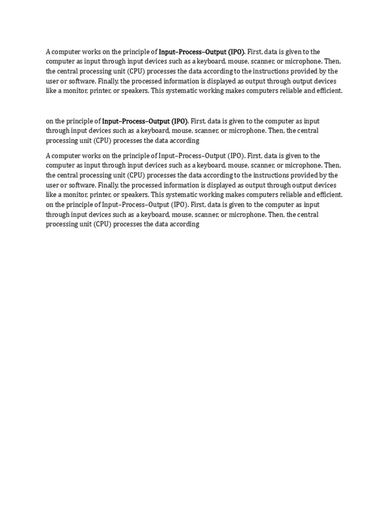 Understanding Computer IPO Model | PDF