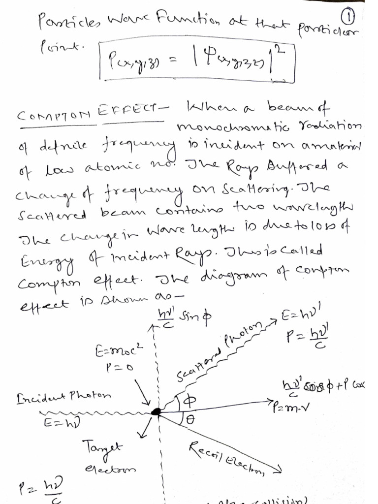 Compton Effect | PDF