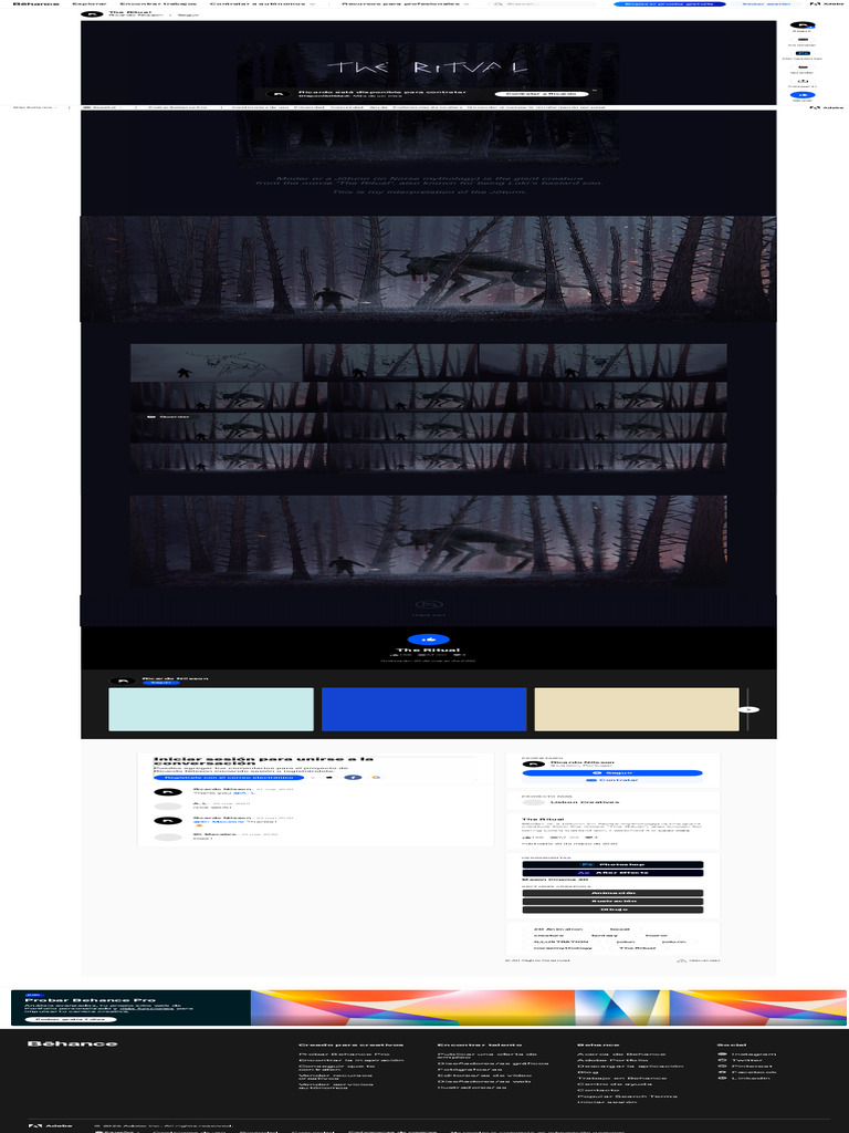 The Ritual - Behance | PDF | Software de la aplicacion | Multimedia