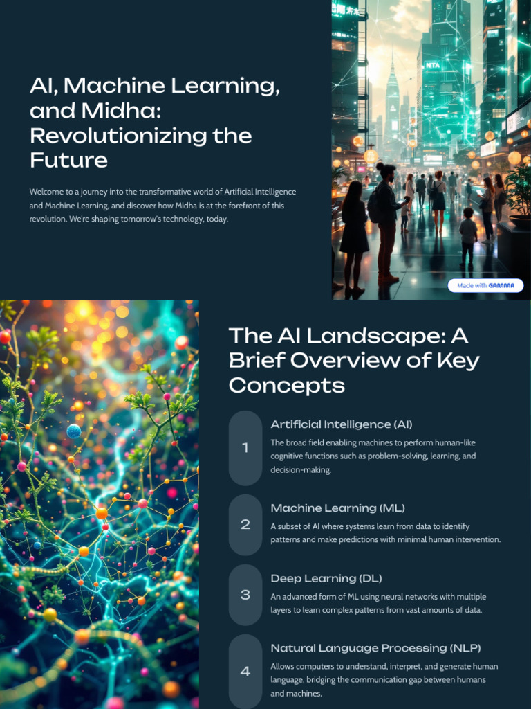 AI Machine Learning and Midha Revolutionizing the Future | PDF ...